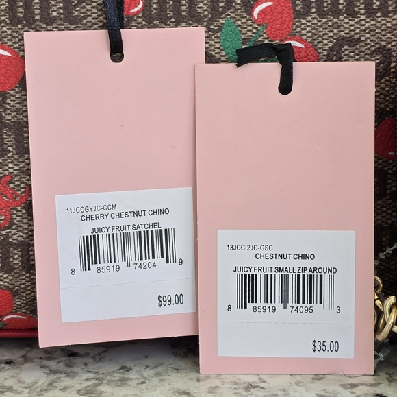 Juicy Couture Cherry Duffle Satchel SET - Picture 8 of 10